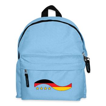 German Flag - Germany - Kids' Backpack - light blue - Front