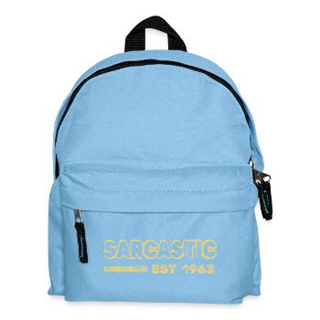 Sarcasme 1963 - Sac à dos Enfant - bleu clair - Devant