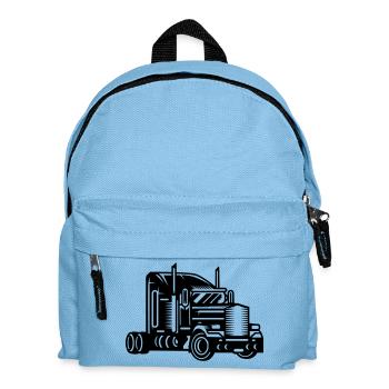 Truck - Kinder Rucksack - Hellblau - Vorne