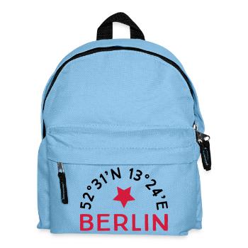 Berlin - Kids' Backpack - light blue - Front