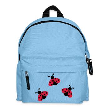 6254398 118120415 Marienkaefer - Kinder Rucksack - Hellblau - Vorne