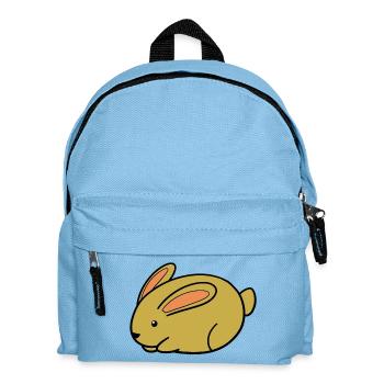 Hase - Kinder Rucksack - Hellblau - Vorne