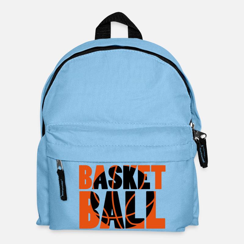 Basket Ball - Kinder Rucksack - Hellblau