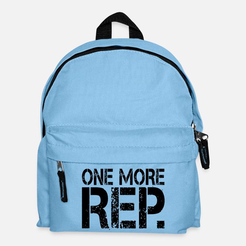One More Rep - Kinder Rucksack - Hellblau