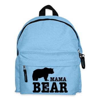 mama bear - Kinder Rucksack - Hellblau - Vorne