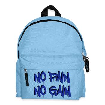 no_pain_no_gain02 - Sac à dos Enfant - bleu clair - Devant