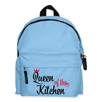 Queen of the Kitchen - Kids' Backpack - light blue - Front