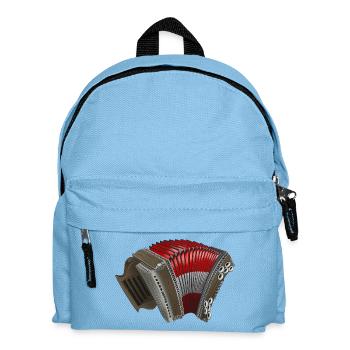 Styrian Harmonica - Austria | ZiachON! - Kids' Backpack - light blue - Front