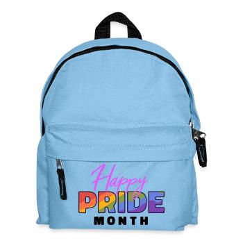 Happy Pride Month - Sac à dos Enfant - bleu clair - Devant