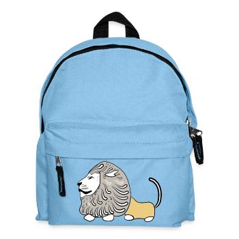 LION VECTER - Sac à dos Enfant - bleu clair - Devant