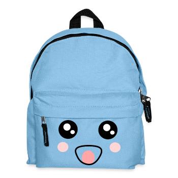 Kawaii Face Kawaii Costume Kawaii - Kids' Backpack - light blue - Front