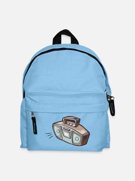 Radiorekorder Sound-Machine - Kinder Rucksack - Hellblau