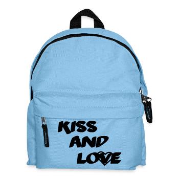 Kiss And Love - Kids' Backpack - light blue - Front