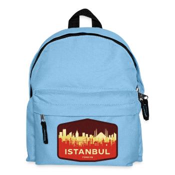 Istanbul Skyline - Kinder Rucksack - Hellblau - Vorne