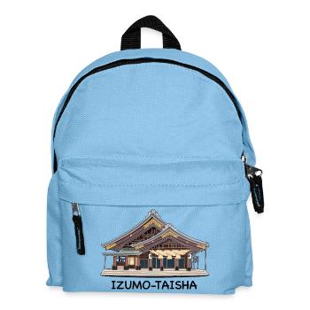 Izumo-Taisha, Schrein, Präfektur Shimane, Japan - Kinder Rucksack - Hellblau - Vorne