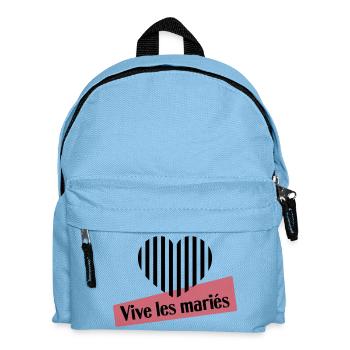VALENTINSTAG. Junggesellinnenabschied. ICH LIEBE DICH. ICH LIEBE DICH. LIEBE - Kinder Rucksack - Hellblau - Vorne