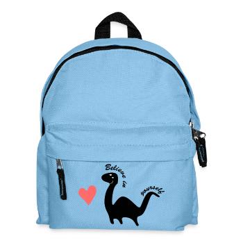 belive in yourself - Kids' Backpack - light blue - Front