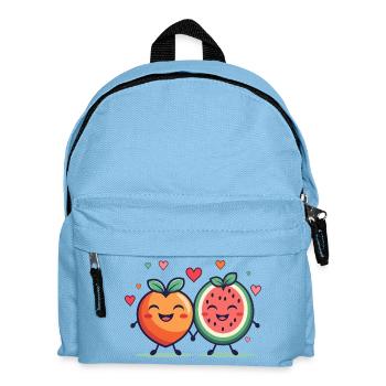 Fruchtige Leidenschaft, Liebe - Kinder Rucksack - Hellblau - Vorne