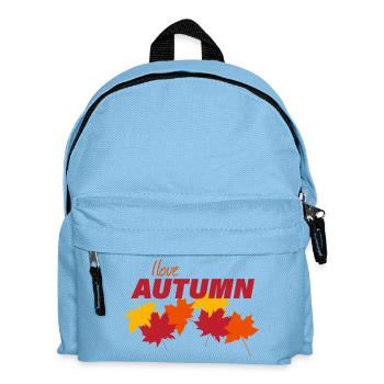 AUTOMNE - Sac à dos Enfant - bleu clair - Devant