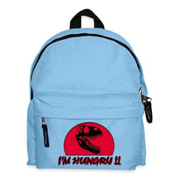 La faim du tyrannosaure - Sac à dos Enfant - bleu clair - Devant