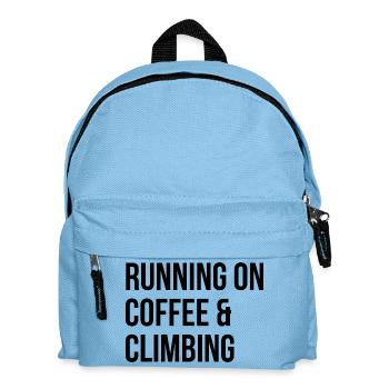 Klettern - Kinder Rucksack - Hellblau - Vorne