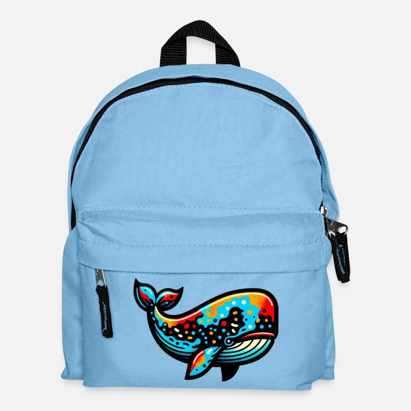 Wal - Kinder Rucksack - Hellblau