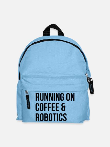 Robotik Robotik Robotik Robotik - Kinder Rucksack - Hellblau