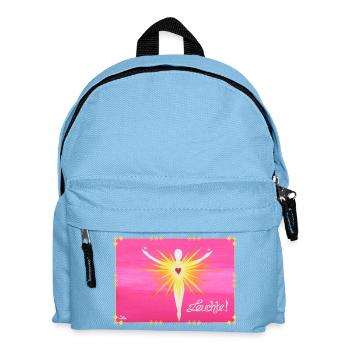 Leuchte - Mai 2025 - Sonja Ariel von Staden - Kinder Rucksack - Hellblau - Vorne