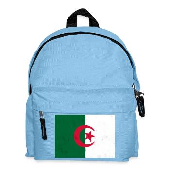 Drapeau de l’Algérie – Fierté et identité nationale - Sac à dos Enfant - bleu clair - Devant