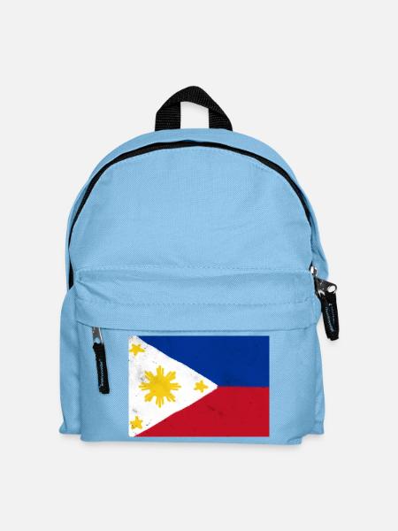 Flag of the Philippines – a symbol of unity - Kids' Backpack - light blue