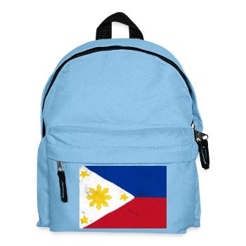 Drapeau des Philippines – Culture et indépendance - Sac à dos Enfant - bleu clair - Devant