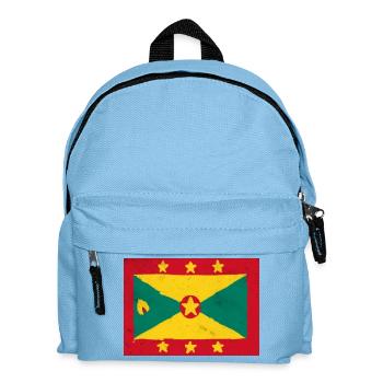 Flagge von Granada – Bunte Insel - Kinder Rucksack - Hellblau - Vorne