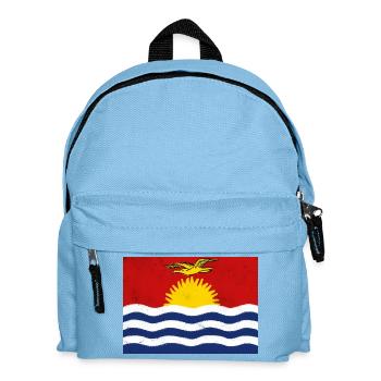 Flagge von Kiribati - Kinder Rucksack - Hellblau - Vorne
