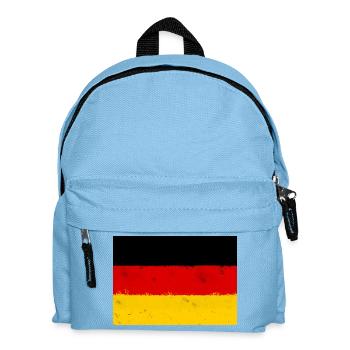 Drapeau de l’Allemagne - Sac à dos Enfant - bleu clair - Devant
