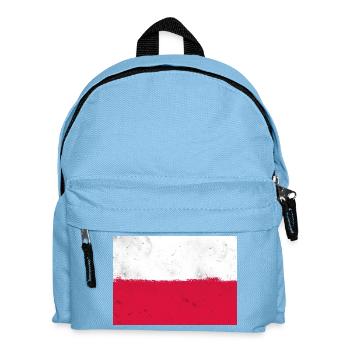 Drapeau polonais - Sac à dos Enfant - bleu clair - Devant