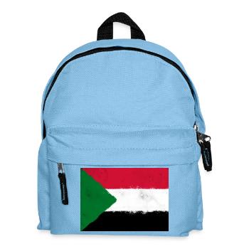 Flag of Sudan - Kids' Backpack - light blue - Front