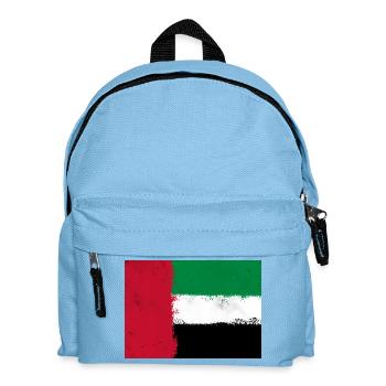 Flag of the United Arab Emirates - Kids' Backpack - light blue - Front
