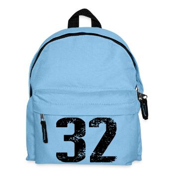 Justaucorps à 32 chiffres - Sac à dos Enfant - bleu clair - Devant