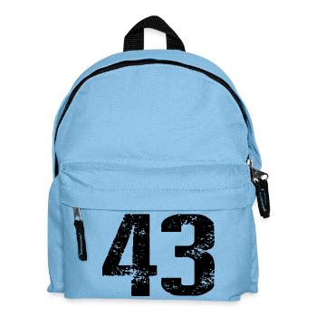 Maillot à 43 numéros - Sac à dos Enfant - bleu clair - Devant