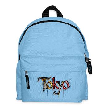 Tokyo - Kids' Backpack - light blue - Front
