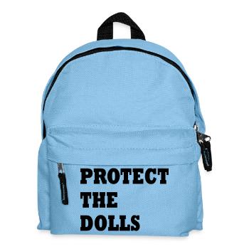 Protect The Dolls - Kids' Backpack - light blue - Front