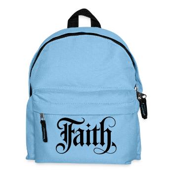 Faith - Stoic Roman Design - Kids' Backpack - light blue - Front