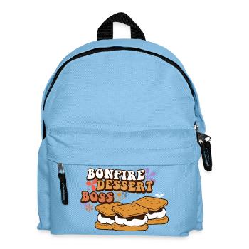 Bonfire Dessert - Kids' Backpack - light blue - Front