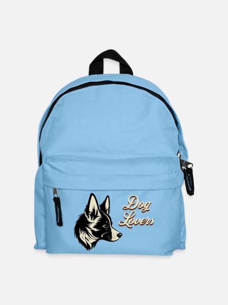 Dog Love DogLovers - Kids' Backpack - light blue