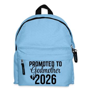 Promue Marraine 2026 – Patentante Design - Sac à dos Enfant - bleu clair - Devant