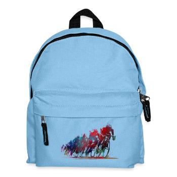 Radfahrradsport #cycling #sport #biking - Kinder Rucksack - Hellblau - Vorne