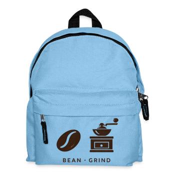 BEAN. MOUDRE. CAFÉ. CAFÉ - Sac à dos Enfant - bleu clair - Devant