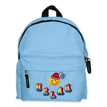 Karneval Helau - Kinder Rucksack - Hellblau - Vorne