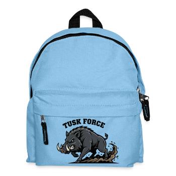 Tusk Force Wild Boar Charge - Kids' Backpack - light blue - Front