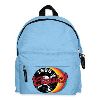 1996 Classic Music Vinyl - Kids' Backpack - light blue - Front